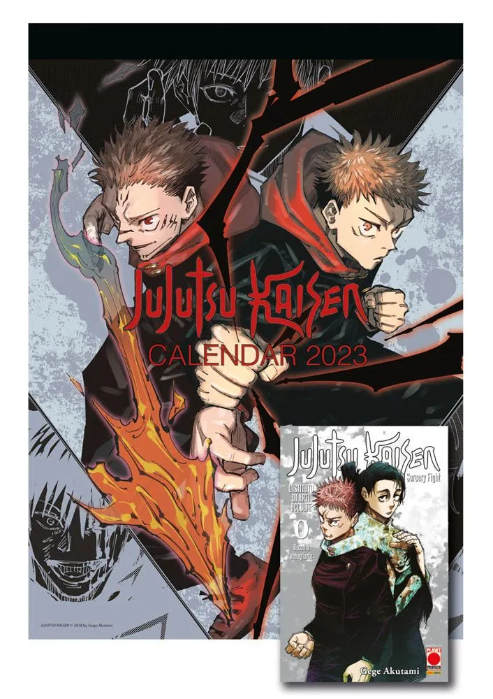 Jujutsu Kaisen Sorcery Fight, 000/VAR CALENDAR 2023, GEGE AKUTAMI, Manga