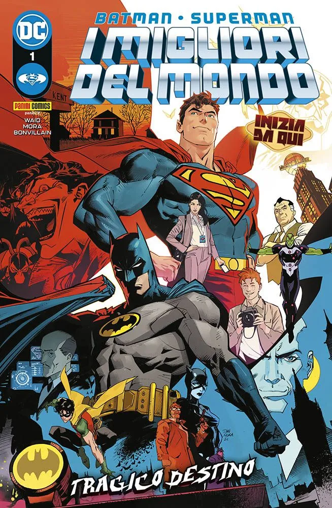 Batman Superman I Migliori Del Mondo, 001, DAN MORA, MARK WAID, Americani