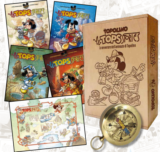 Disney Special Book, LO SCRIGNO TOPS STORIES, Disney